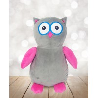 Cubbies Grey Pink Owl