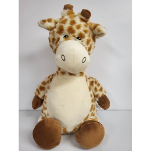 Girafe L-E   peluche avec broderie personnalisée