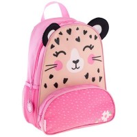 leopard school backpack