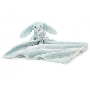 Mini Blankie Blue Rabbit