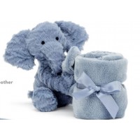 Mini Doudou éléphant bleu Jellycat