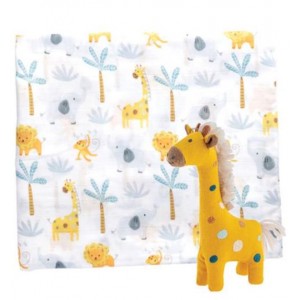 Blanket and stuffed Animal -  Giraffe - Stephen Joseph