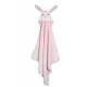 Ensemble bébé serviette et mitaine de bain lapin (sac cadeau en prime)