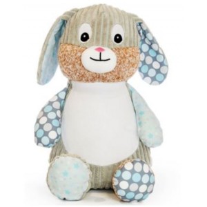 Blue  Starry Night Harlequin Bunny Cubbies
